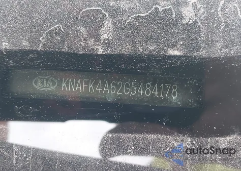 2016 Kia Forte Lx z USA, uszkodzony, nr VIN KNAFK4A62G5484178